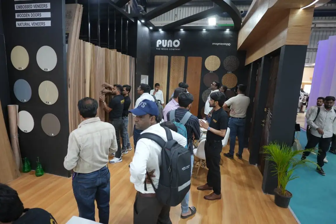 The Puno stand at Indiawood 2026