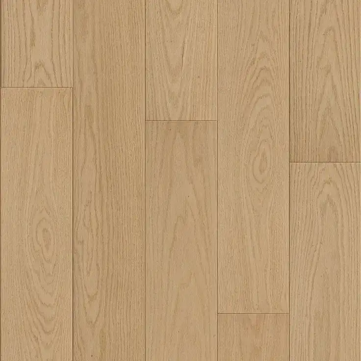 White ash solid wood flooring