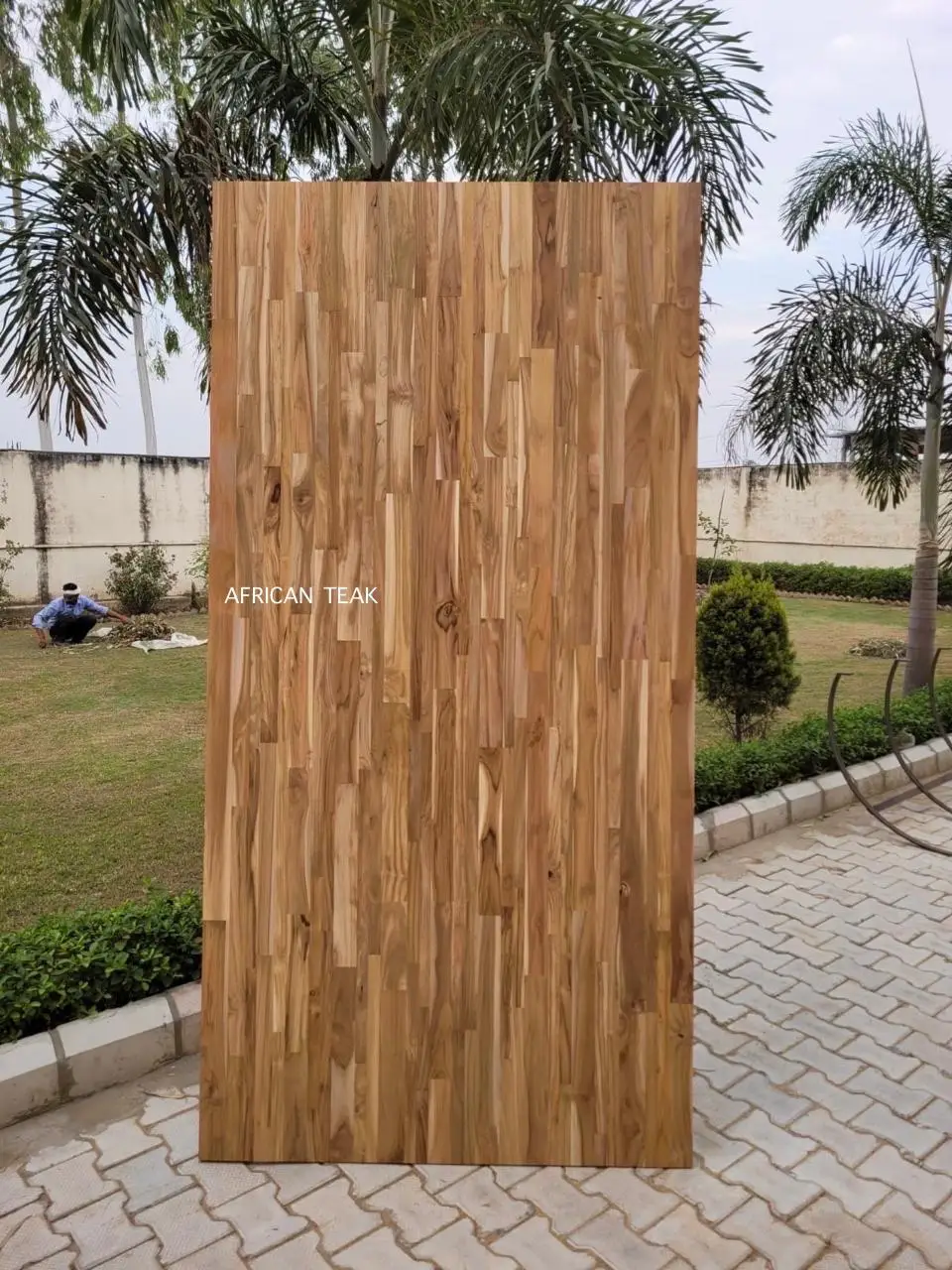 African Teak finger joint board