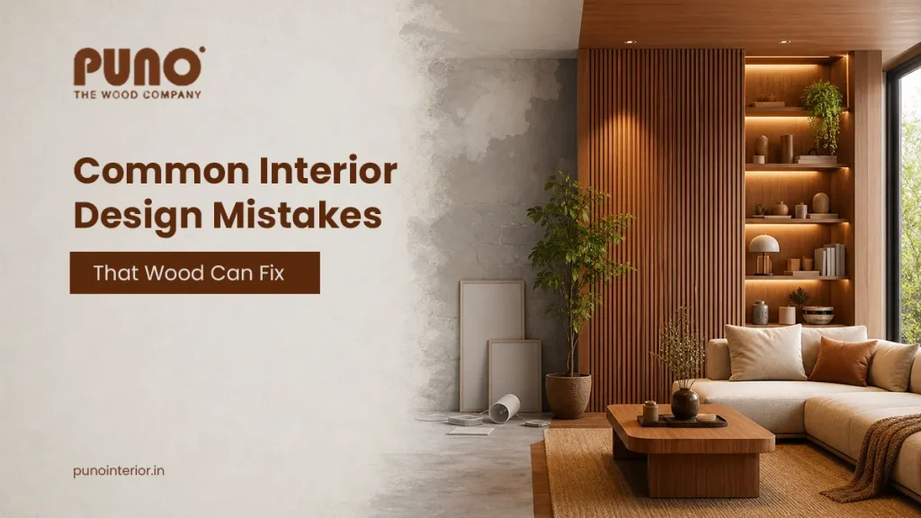 Common Interior Design Mistakes That Wood Can Fix | Puno Interior